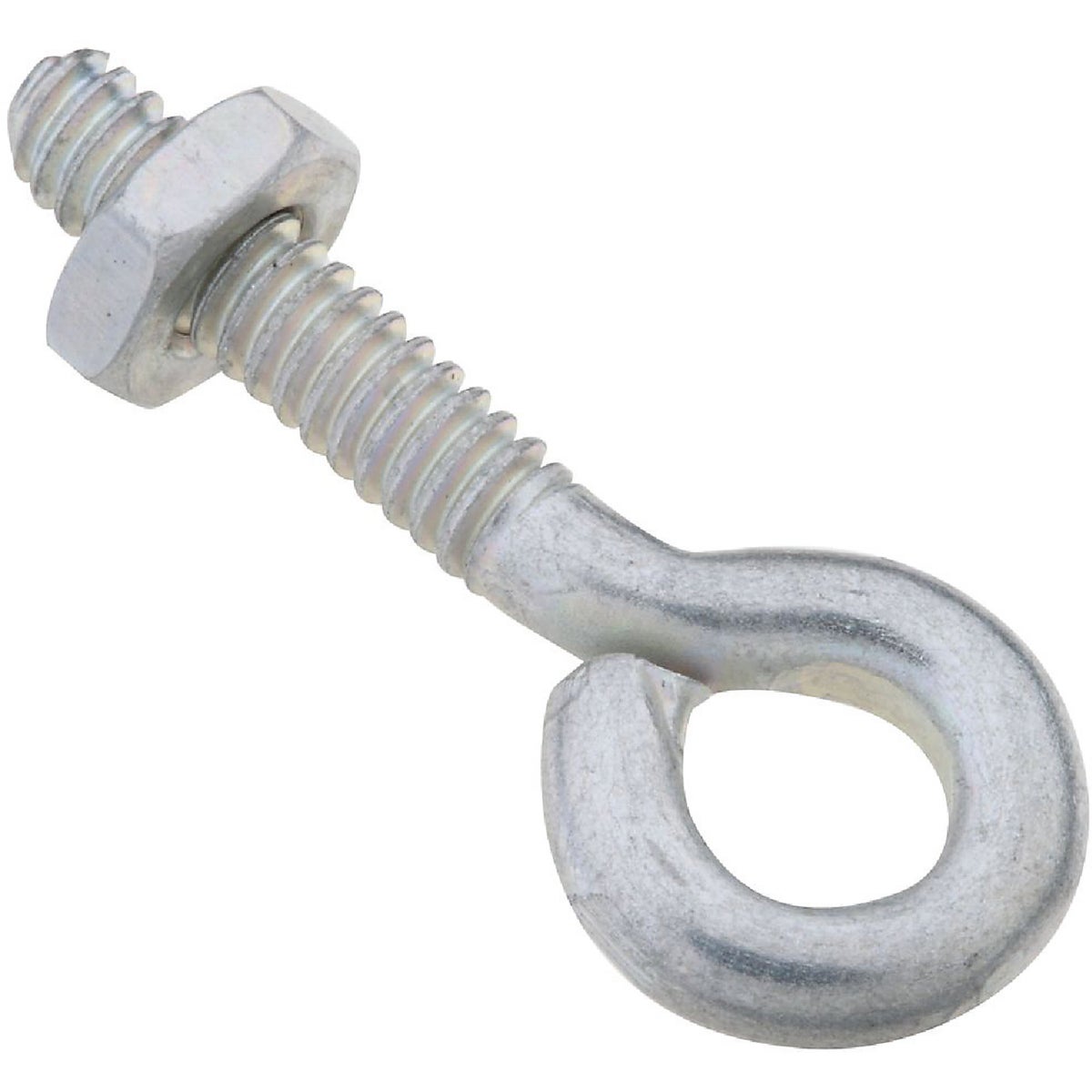 National Hardware 3/16 In. x 1-1/2 In. Zinc Eye Bolt with Hex Nut