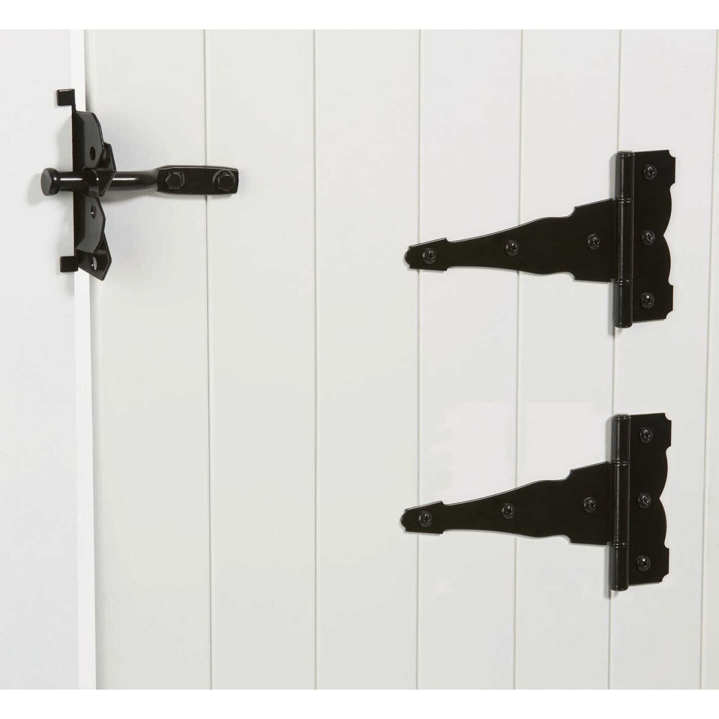 National Hardware Deluxe Latch Decorative T-Hinge Gate Kit Image 2