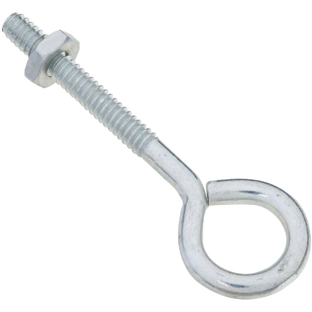 National Hardware 3/16 In. x 2-1/2 In. Zinc Eye Bolt with Hex Nut