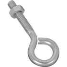 National Hardware 1/4 In. x 2-1/2 In. Zinc Eye Bolt with Hex Nut Image 1