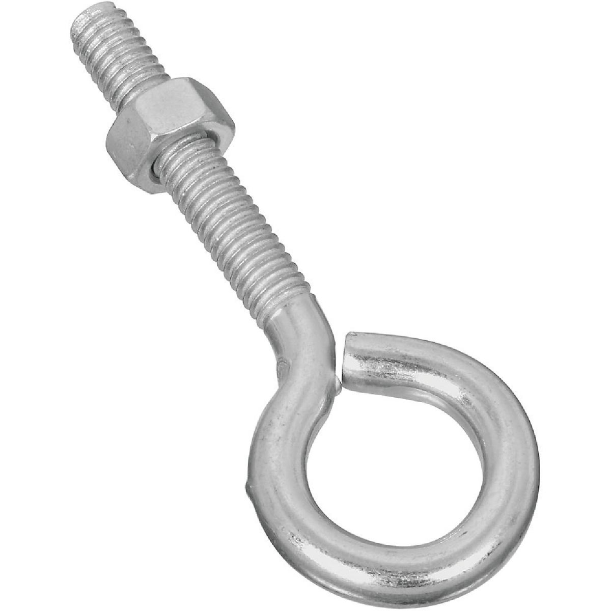 National Hardware 5/16 In. x 3-1/4 In. Zinc Eye Bolt with Hex Nut