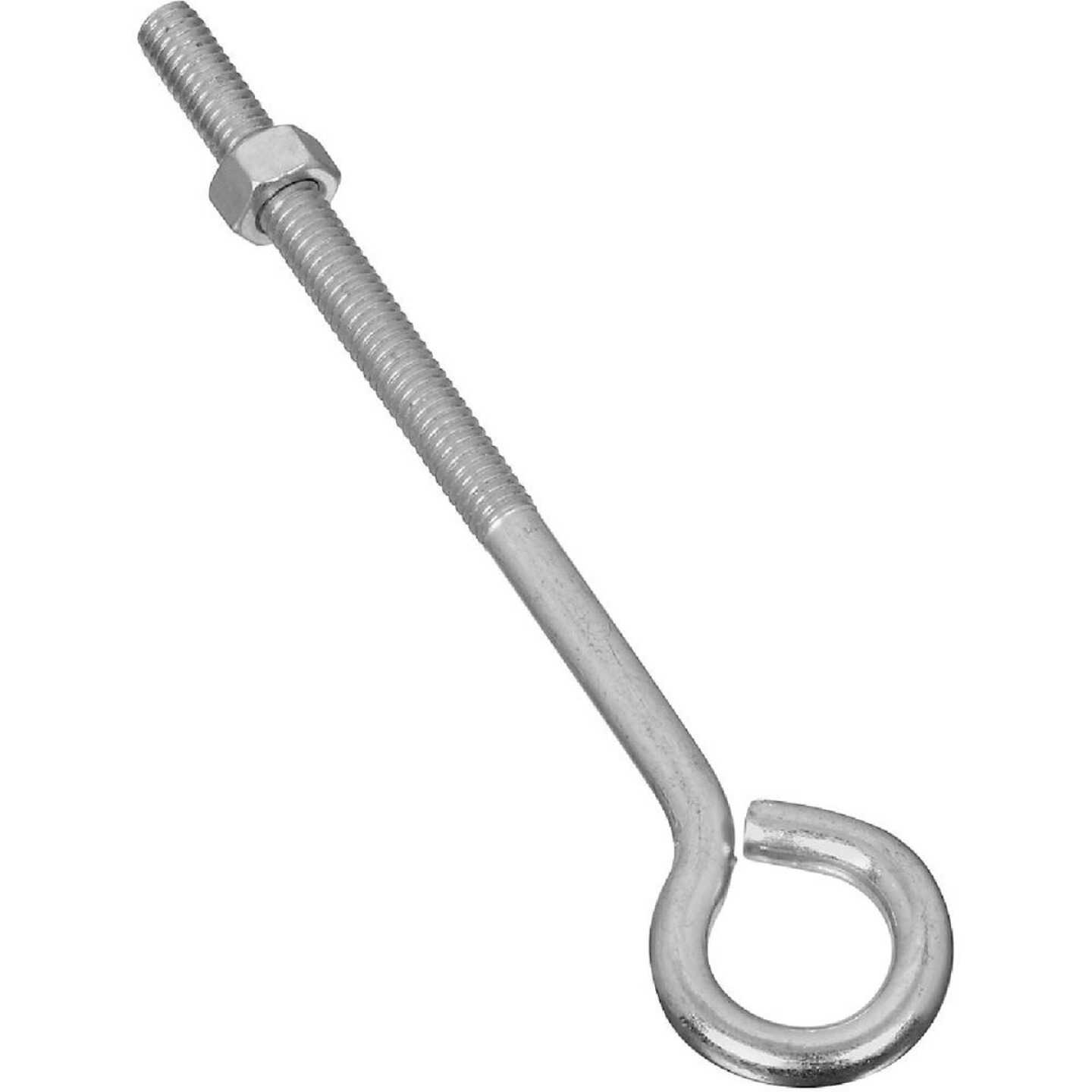 National Hardware 5/16 In. x 6 In. Zinc Eye Bolt with Hex Nut Image 1