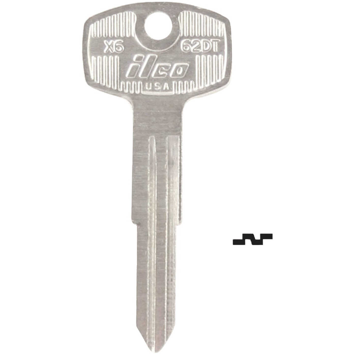 ILCO Nissan / Subaru Master Key Blank, X6 (10-Pack) Image 1