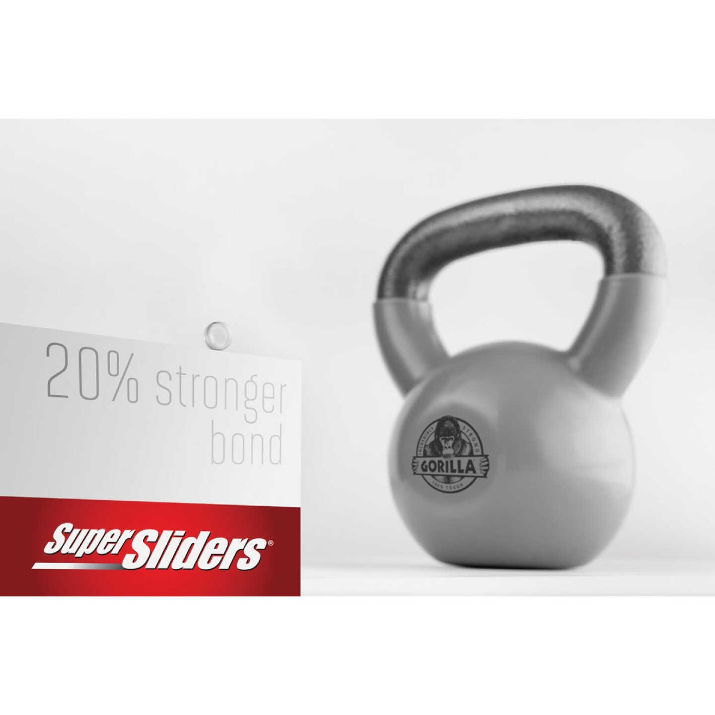 Gorilla Super Sliders 1/2 In. Bumper (48-Piece) Image 3