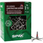 SPAX #6 x 1-1/2 In. T20 Plus Trim Head Zinc (Interior) MDF Cabinet Screw (300 Ct.) Image 6