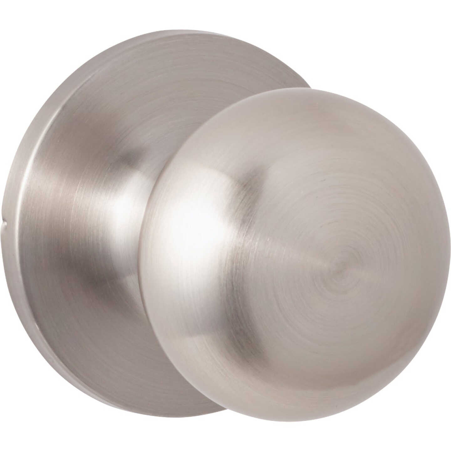 Steel Pro Brushed Nickel Hall & Closet Door Knob Image 1