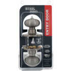 Steel Pro Brushed Nickel Entry Door Knob Image 2