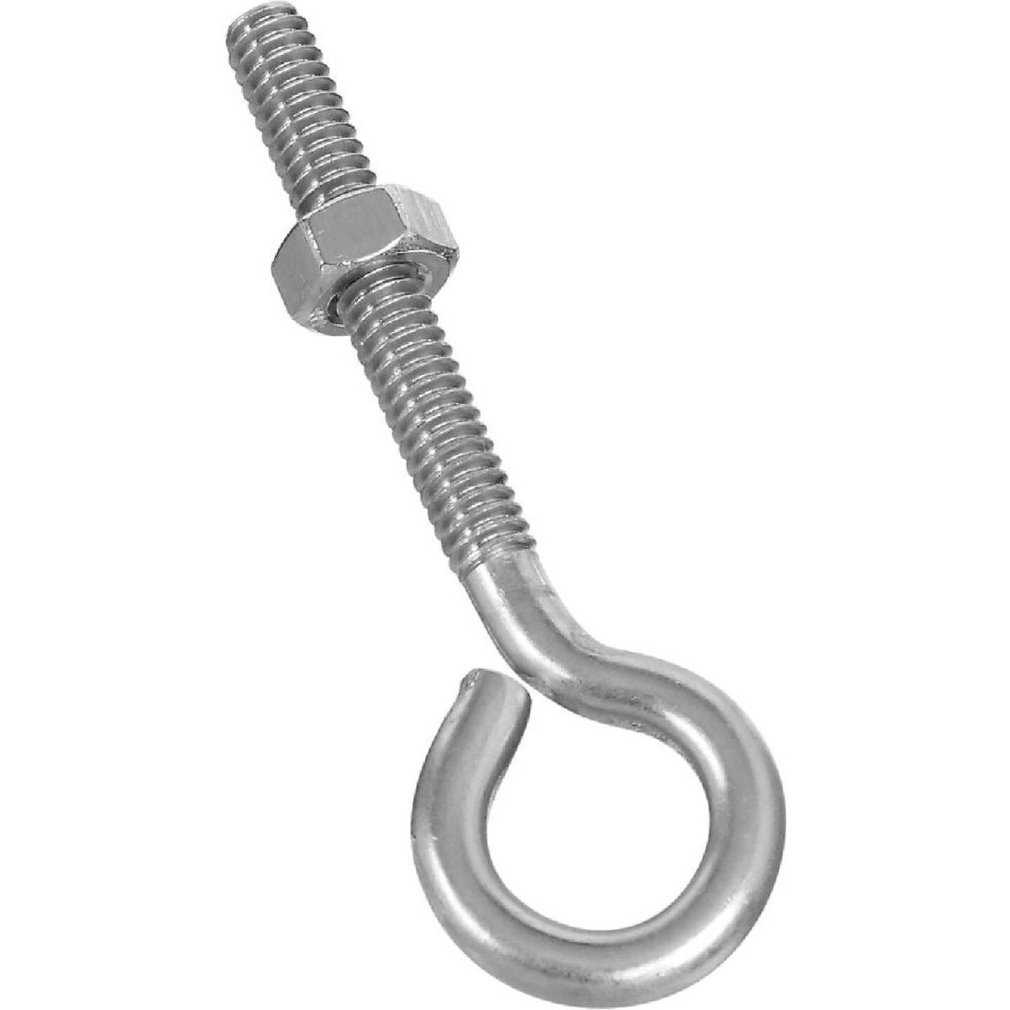 National Hardware 1/4 In. x 3 In. Stainless Steel Eye Bolt Image 1