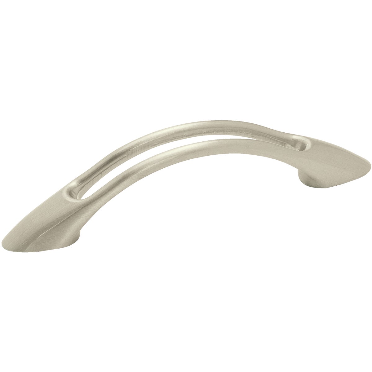 Amerock Essential'z 3 In. Satin Nickel Cabinet Drawer Pull