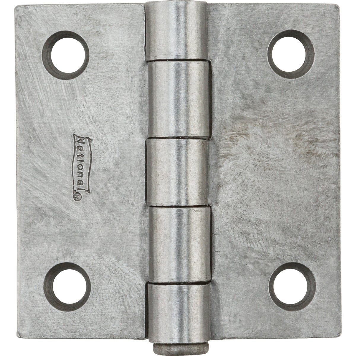 National Hardware 2 In. Square Plain Steel Broad Door Hinge Image 2