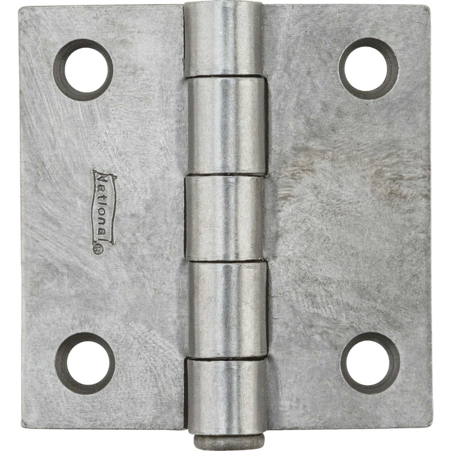 National Hardware 2 In. Square Plain Steel Broad Door Hinge Image 2