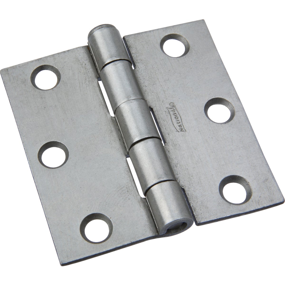 National Hardware 2-1/2 In. Square Plain Steel Broad Door Hinge