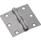 National Hardware 3 In. Square Steel Broad Door Hinge Image 1