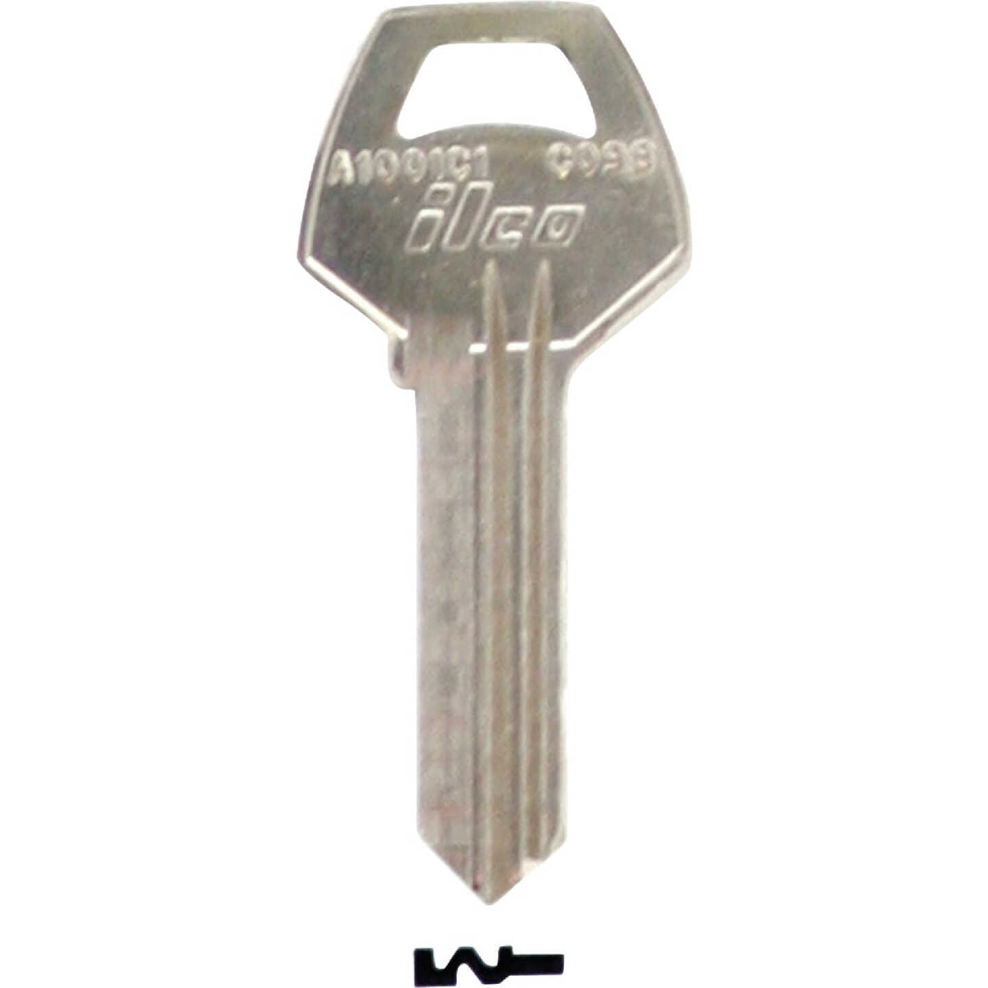 ILCO Corbin Nickel Plated House Key, CO98 / A1001C1 (10-Pack) Image 1