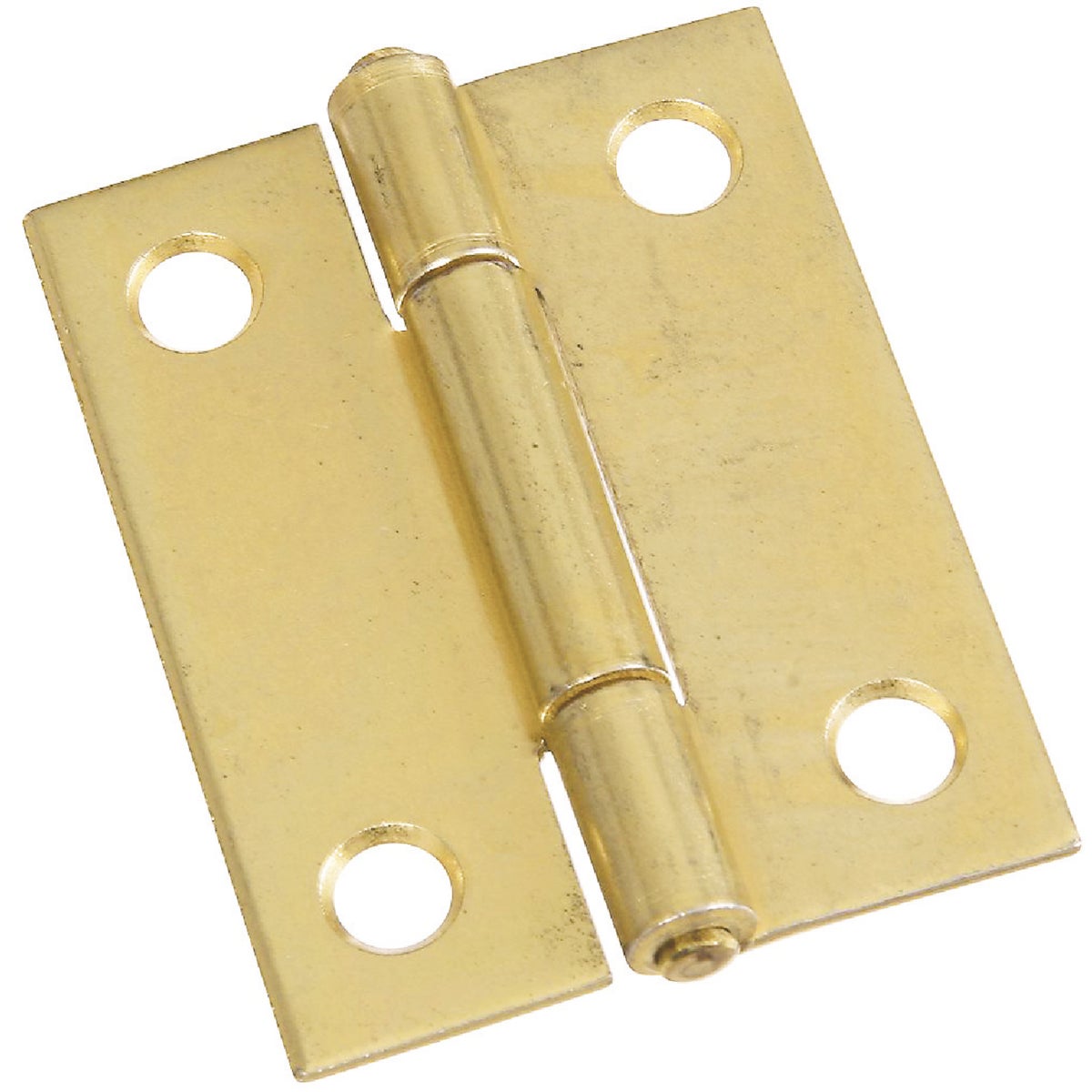 National Hardware 2 In. Brass Tight-Pin Narrow Hinge (2 Count)