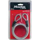 Master Lock 6 Ft. x 1/4 In. Self-Coiling Cable Image 2