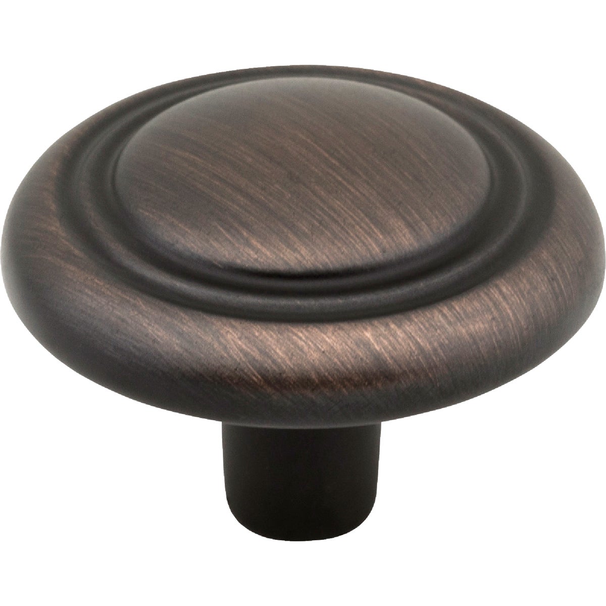 Elements Kingsport 1-1/4 In. Diameter Brushed Oil Rubbed Bronze Mushroom Knob