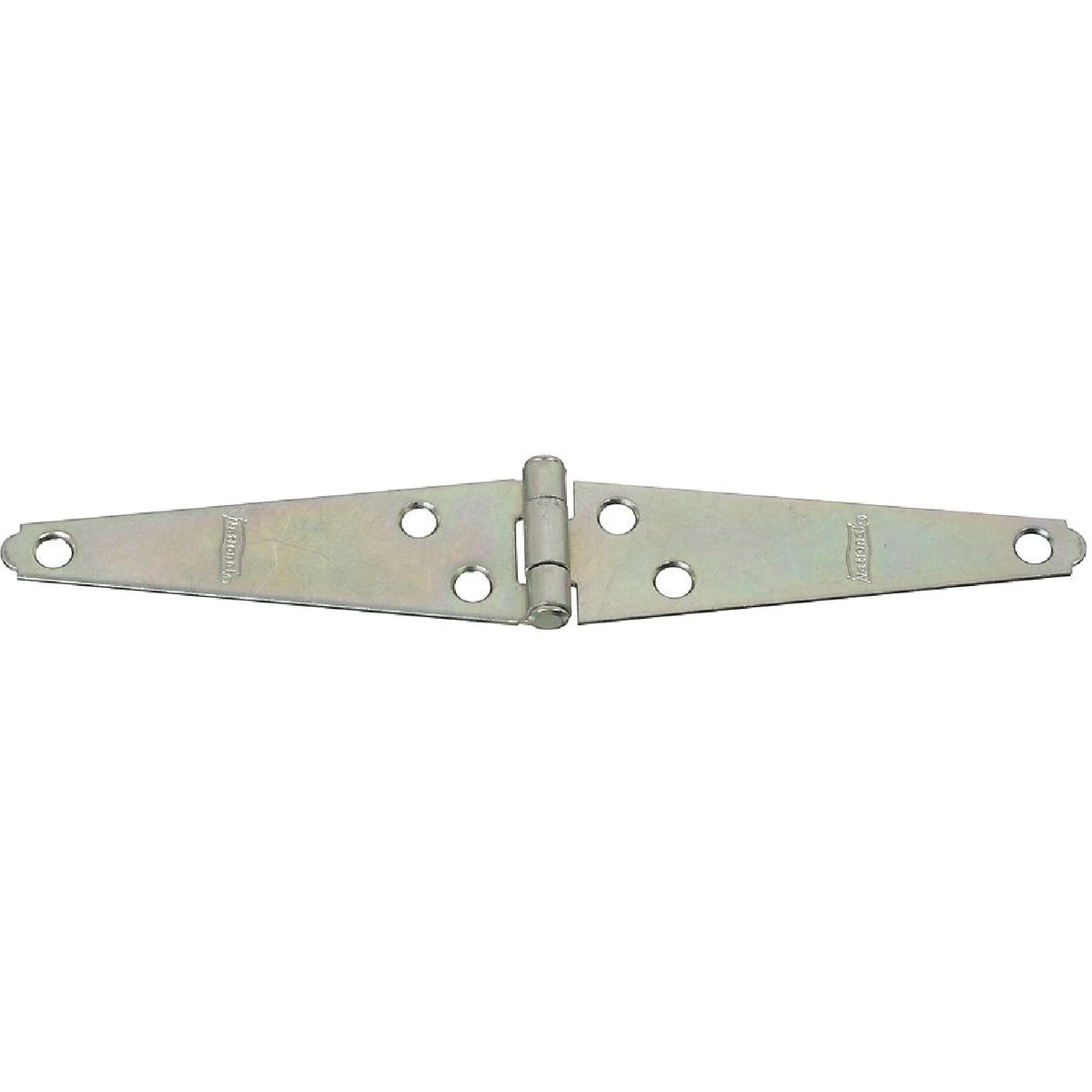 National Hardware 4 In. Zinc Light Strap Hinge (2-Pack)