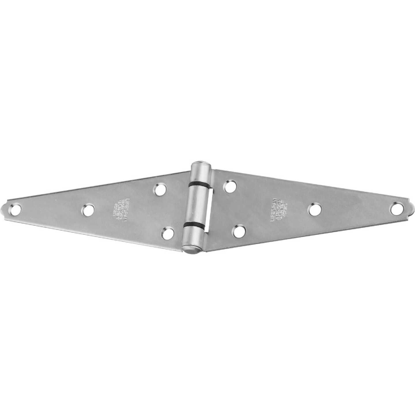 National Hardware 2.43 In. x 6 In. Zinc Heavy-Duty Strap Hinge Image 1