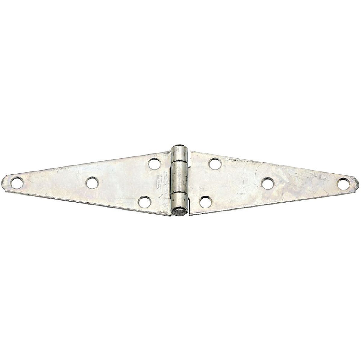National Hardware 2.43 In. x 6 In. Zinc Heavy-Duty Strap Hinge (2-Pack)