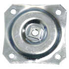 Waddell Straight Top Steel 2-7/16 In. x 2-7/16 In. Leg Mounting Plate Image 1