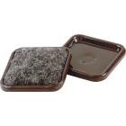 Do it 1-7/8 In. Inner Dimension Square Furniture Leg Cup,(4-Pack) Image 1