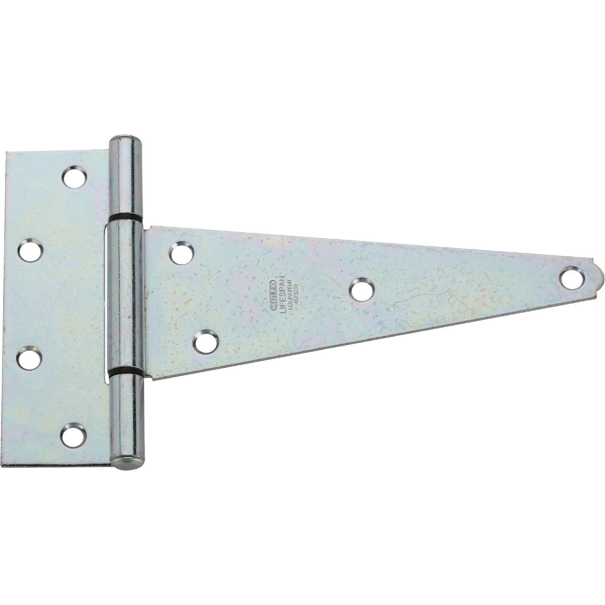 National Hardware 8 In. Zinc-Plated Steel Heavy-Duty Tee Hinge