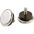 Do it Leveling Nickel 1-1/16 In. Adjustable Furniture Glide,(4-Pack) Image 1