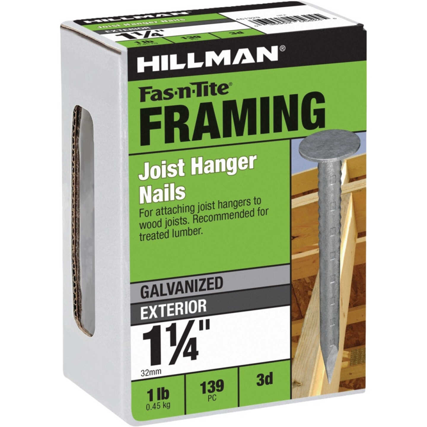 Hillman Fas-n-Tite 1-1/4 In. Joist Hanger Nail (1 Lb.) Image 1