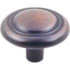 KasaWare 1-1/4 In. Dia. Brushed Oil Rubbed Bronze Cabinet Knob (4-Pack) Image 1