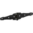 National Hardware 4 In. Black Ornamental Strap Hinge Image 1