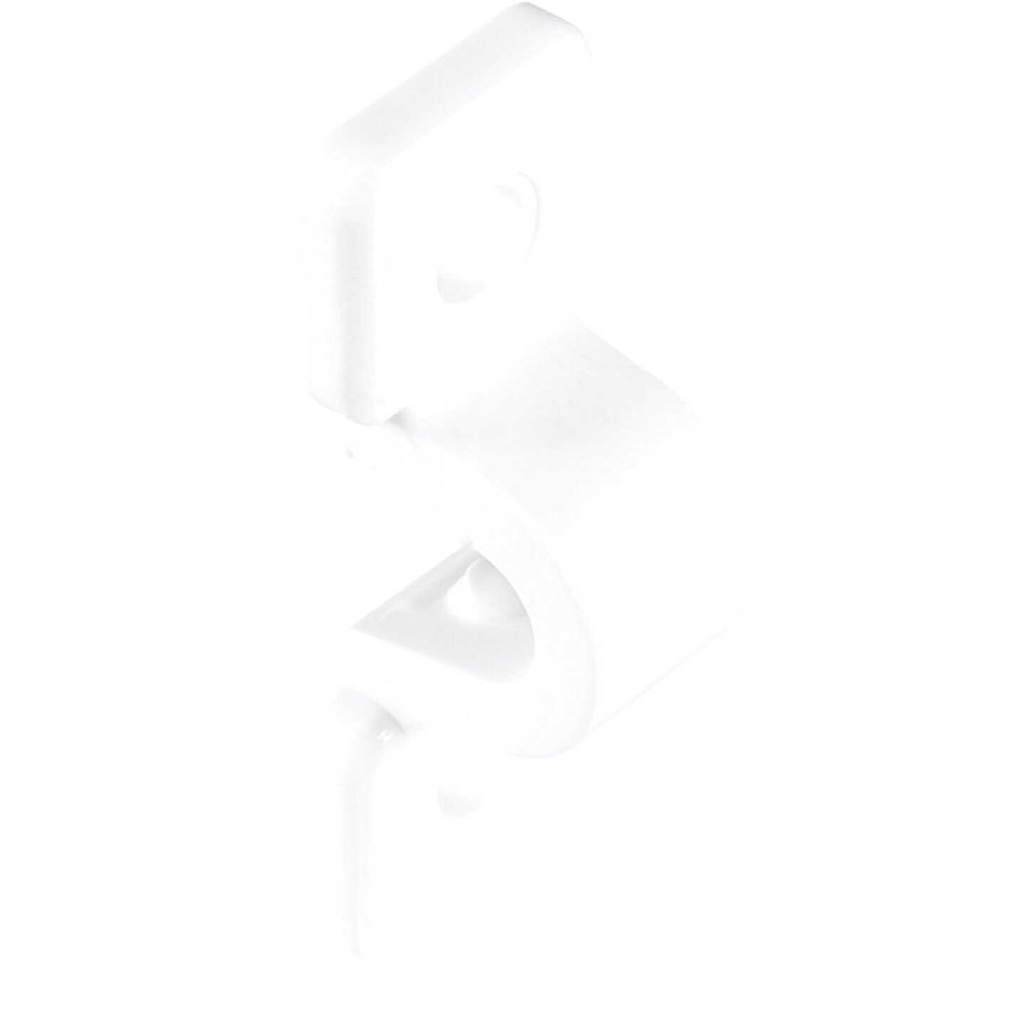 Rubbermaid White Universal Direct Mount C-Clamp Clips (20-Count) Image 1