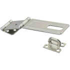 National Hardware 4-1/2 In. Double Hinge Zinc Hasp Image 1