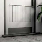 National Hardware 6 In. x 30 In. Matte Black Kickplate Image 2