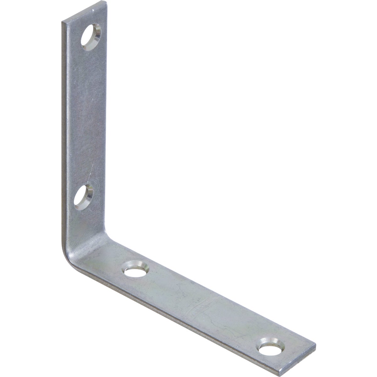 National Hardware 3-1/2 In. x 3/4 In. Zinc Corner Brace