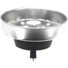 U S Hardware 1-1/2 In. Metal Basket Strainer Stopper with Post for Mobile Home Image 1