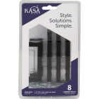 KasaWare 3-3/8 In. Overall Length Matte Black Square Bar Pull (8-Pack) Image 2