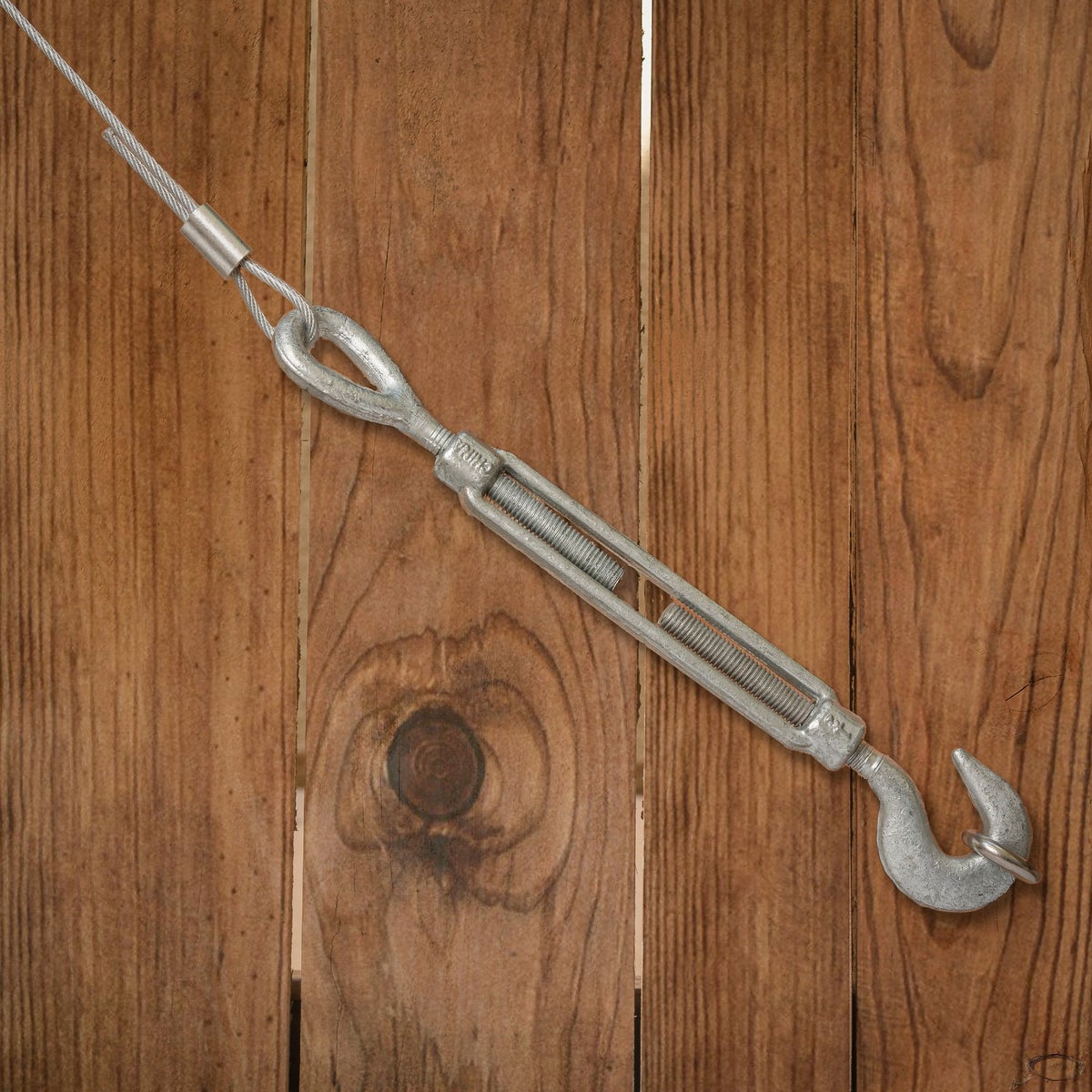 National Hardware 1/2 In. x 6 In. Hook/Eye Turnbuckle Image 2