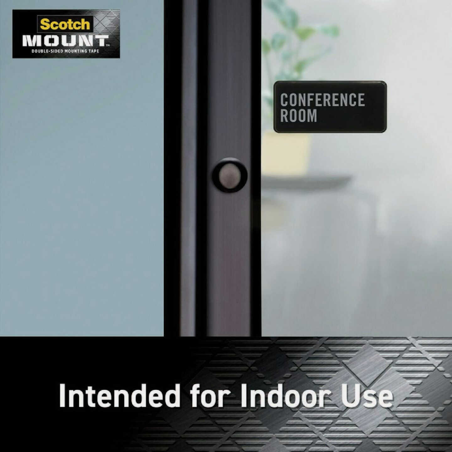 Scotch-Mount 1 In. x 450 In. Clear Double-Sided Mounting Tape Mega Roll Image 2