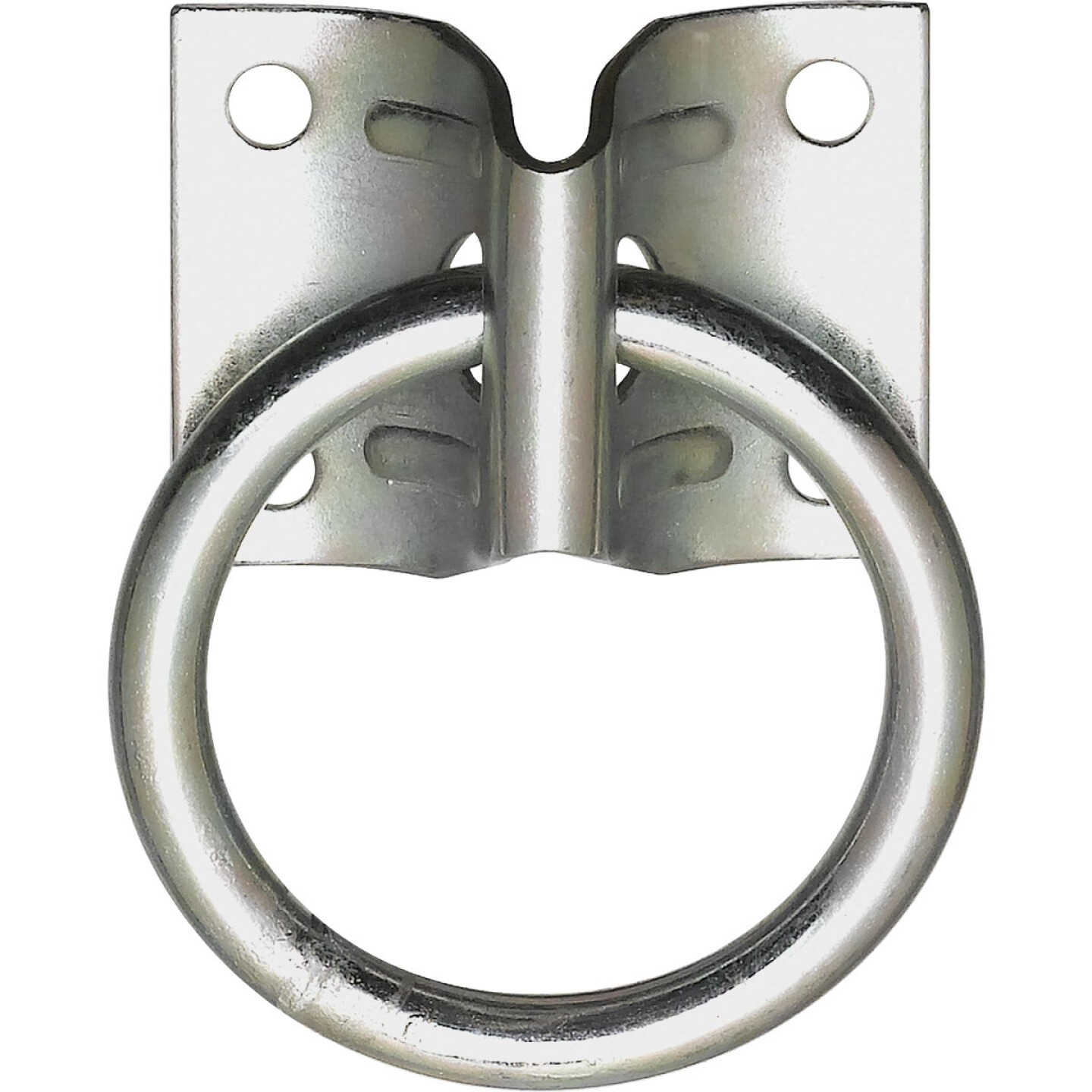 National Hardware Plate Hitching Ring Image 1