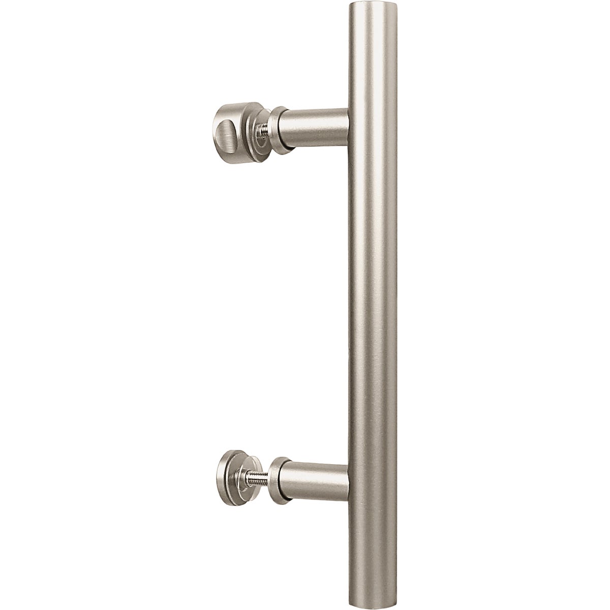 National Hardware 12 In. Satin Nickel Madison Interior Barn Door Pull
