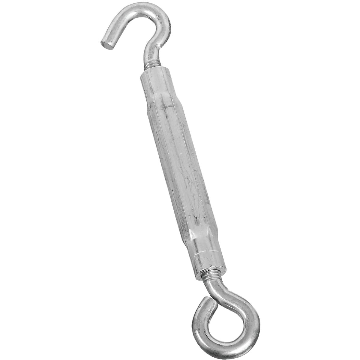 National Hardware 3/8 In. x 10-1/2 In. Zinc Hook & Eye Turnbuckle