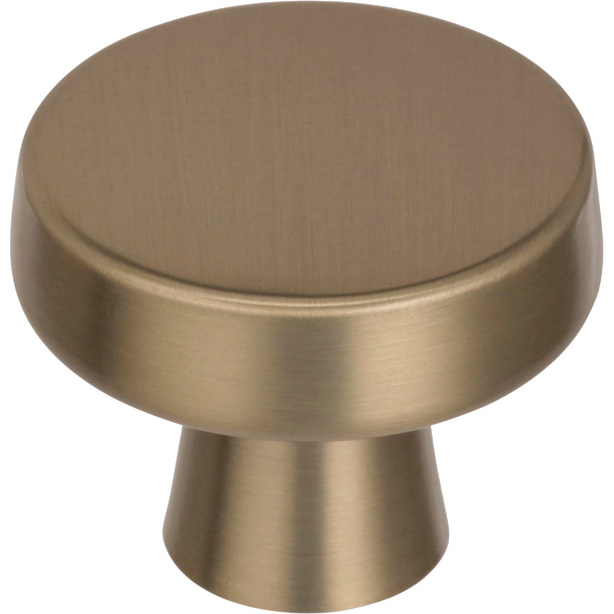 Amerock Blackrock 1.3125 In. Round Golden Champagne Cabinet Knob Image 1