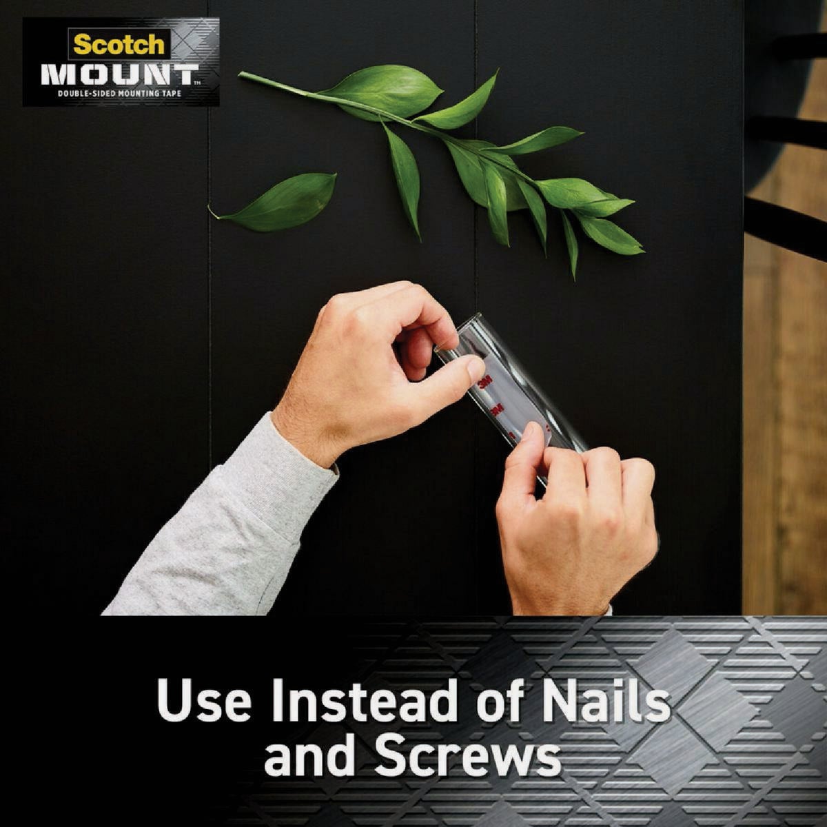 Scotch-Mount 1 In. x 125 In. Clear Double-Sided Mounting Tape Image 3