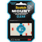 Scotch Mount 1 In. x 3 In. Clear Double-Sided Mounting Strips (8-Count) Image 7