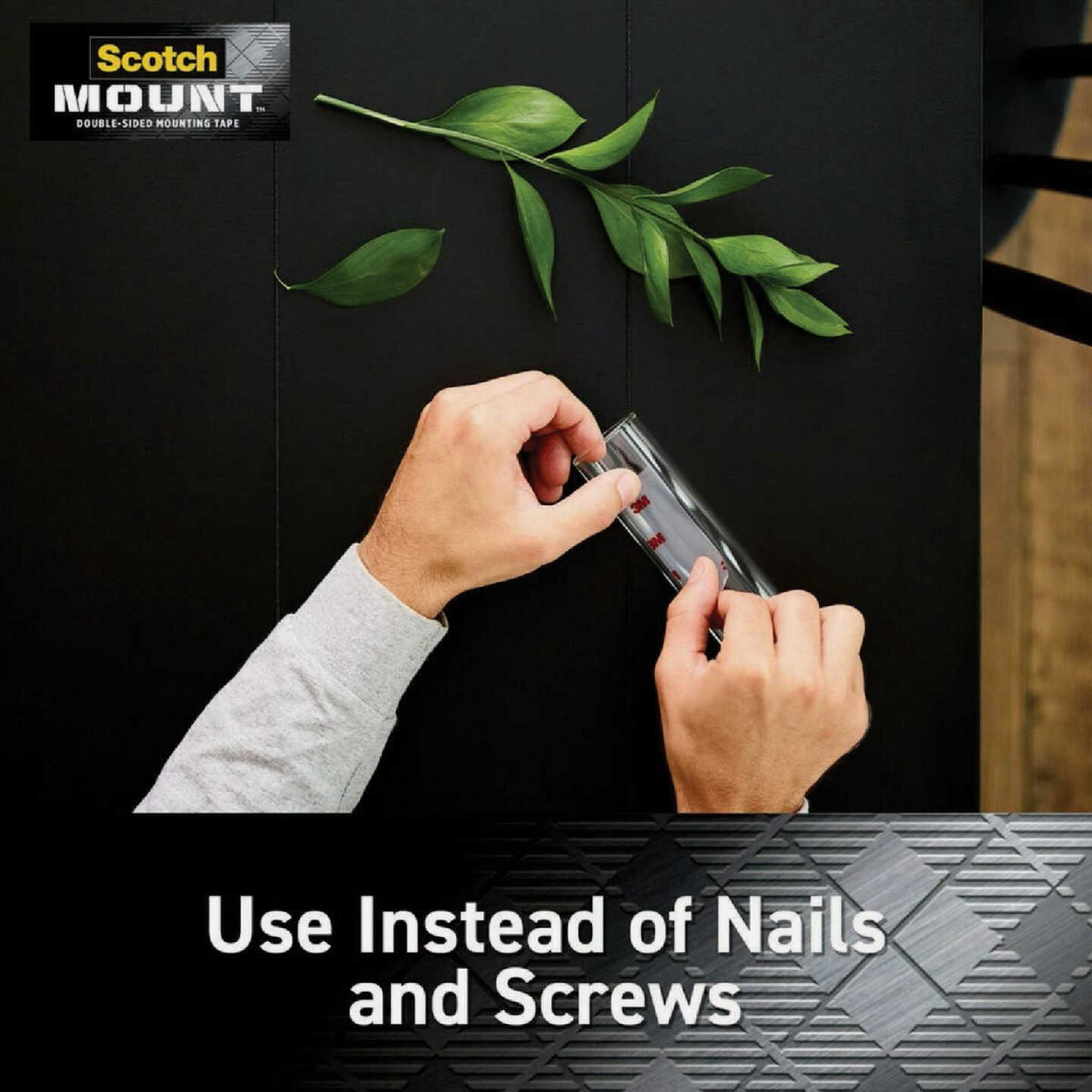 Scotch Mount 1 In. x 3 In. Clear Double-Sided Mounting Strips (8-Count) Image 5