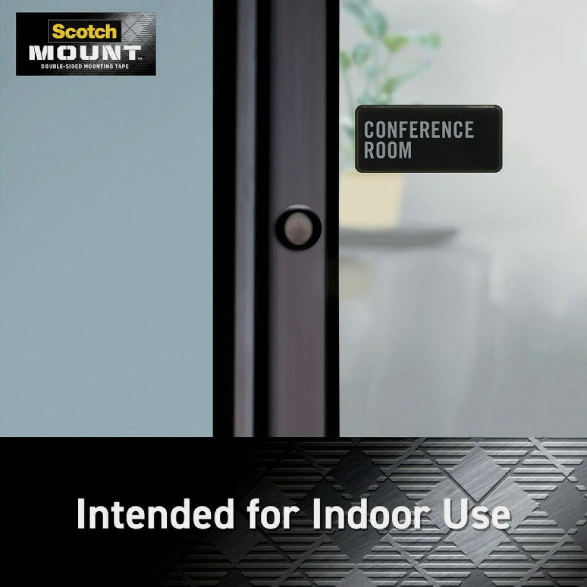 Scotch Mount 1 In. x 3 In. Clear Double-Sided Mounting Strips (8-Count) Image 3