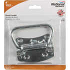 National Hardware 4 In. Zinc-Plated Chest Handle Image 2