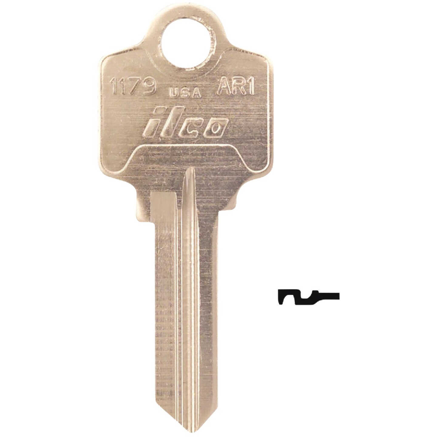 ILCO Arrow Lock Key 1179 (10-Pack) Image 1