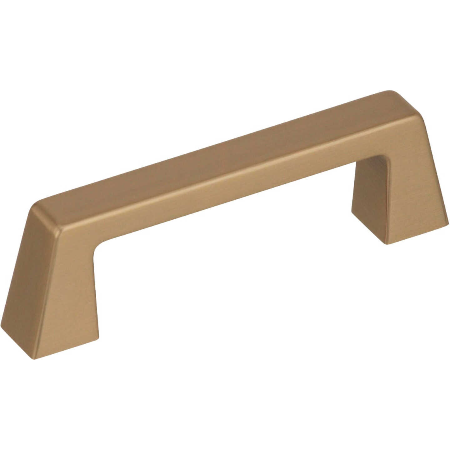 Amerock Blackrock 3 In. Golden Champagne Cabinet Drawer Pull Image 1